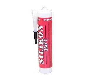 Silikon uszczelniająco-klejący 350*C. 300 ml czarny [SILIKON 300 MLCZ]