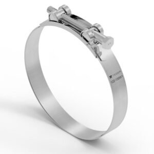 Opaska zaciskowa GBS 122-130 (obejma W1 - stal ocynkowana) szerkość 24mm TEGER ( sprzedawane po 5 ) [T-GBS-W1-122-130]