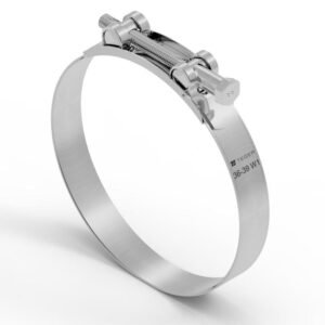 Opaska zaciskowa GBS 36-39 (obejma W1 - stal ocynkowana) szerkość 20mm TEGER ( sprzedawane po 10 ) [T-GBS-W1-36-39]