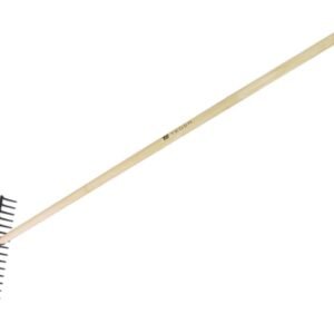 Grabie metalowe 14 zębne na drewnianym trzonku / TEGER [T-O-GRAM001]