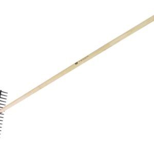 Grabie metalowe 16 zębne na drewnianym trzonku / TEGER [T-O-GRAM003]