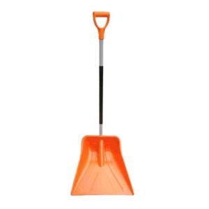 Łopata gospodarcza do zboża na metalowym trzonku z listwą / TEGER (pakowane po 15 szt) [T-O-LGMT02]