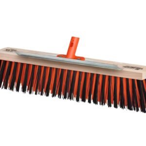 Szczotka do prac porządkowych PREMIUM - ulicówka 55x400 mm - ze skrobakiem (mocowanie Click) / TEGER [T-O-MISZ011]