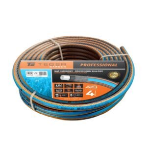 Wąż ogrodowy "PROFESSIONAL- EXTRA FLEX" FI 1/2". 20m / TEGER [T-O-NWO12PRO-20]