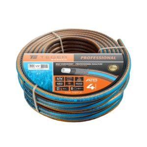 Wąż ogrodowy "PROFESSIONAL- EXTRA FLEX" FI 1/2". 30m / TEGER [T-O-NWO12PRO-30]