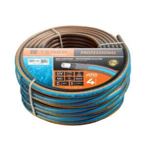 Wąż ogrodowy "PROFESSIONAL- EXTRA FLEX" FI 1/2". 50m / TEGER [T-O-NWO12PRO-50]