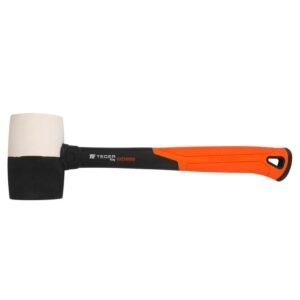 Młotek gumowy z trzonkiem fiberglass 910 g Extreme / TEGER [T-W-MGF-910]