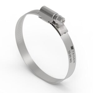 Opaska zaciskowa 12-20 ślimakowa (obejma W2 - stal nierdzewna) szerkość 9mm TEGER ( sprzedawane po 50 ) [T-W2-12-20]