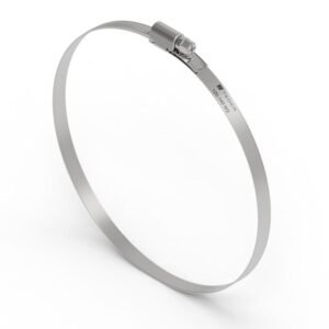 Opaska zaciskowa 120-140 ślimakowa (obejma W2 - stal nierdzewna) szerkość 9mm TEGER ( sprzedawane po 10 ) [T-W2-120-140]