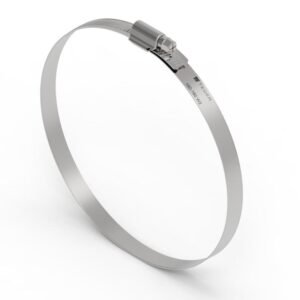 Opaska zaciskowa wzmocniona 160-180 ślimakowa (obejma W2 - stal nierdzewna) szerkość 12mm TEGER ( sprzedawane po 10 ) [T-W2-160-180-S]