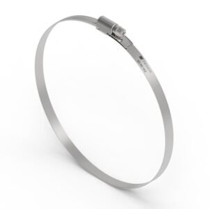 Opaska zaciskowa 60-80 ślimakowa (obejma W2 - stal nierdzewna) szerkość 9mm TEGER ( sprzedawane po 25 ) [T-W2-60-80]