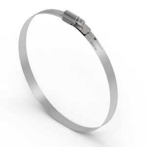 Opaska zaciskowa wzmocniona 60-80 ślimakowa (obejma W2 - stal nierdzewna) szerkość 12mm TEGER ( sprzedawane po 25 ) [T-W2-60-80-S]