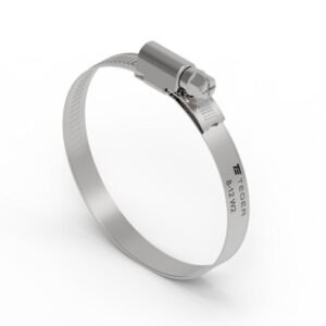 Opaska zaciskowa 8-12 ślimakowa (obejma W2 - stal nierdzewna) szerkość 9mm TEGER ( sprzedawane po 50 ) [T-W2-8-12]