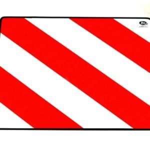 Tablica wyróżniająca odblaskowa PRAWA 400mm/300mm. 101-04W-85 [TI-PGW]
