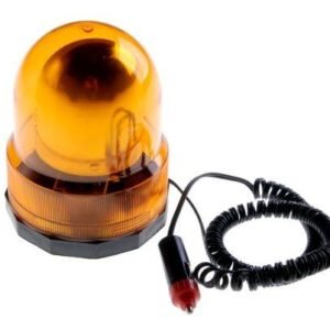 Lampa błyskowa 12V magnes + żarówka [U0269]