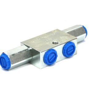 Zawór zwrotny bliźniaczy sterowany VBPDE 1/2" - 360bar - 50l/min - (zamek hydrauliczny) [VBPDE-12]