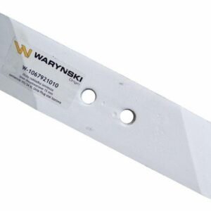 Dłuto nakładka lemiesza lewe dwuotworowe 15 mm zastosowanie VIS/34 XL Unia Pług stal borowa WARYŃSKI [W-1067921010]