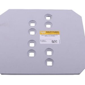 Nakładka płozy tylna prawa lewa zastosowanie VIS25 Unia MX WARYŃSKI [W-1067930020]