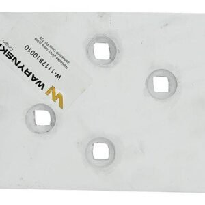 Nakładka płozy lewa tylna zastosowanie PO 735 Unia Pług stal borowa WARYŃSKI [W-1117810010]