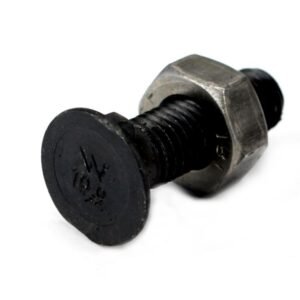 Śruba kpl. płużna dwunoskowa większy łeb M12x30 mm kl.12.9 Waryński ( sprzedawane po 25 ) [W-118121230]