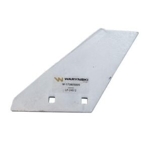 Lemiesz agregatu podorywkowego lewy zastosowanie LP-240/2-otwory Gruber Kos Unia stal borowa WARYŃSKI [W-173805005]