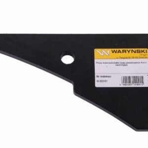 Płoza mała końcówka lewa zastosowanie Kuhn stal borowa WARYŃSKI [W-223121]