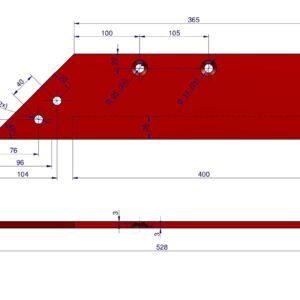 Lemiesz Lewy zastosowanie Sukov Junior L Roto Pług stal borowa WARYŃSKI [W-242201]
