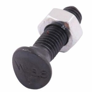 Śruba kpl. redliczkowa półokrągła M10x48 mm kl. 8.8 Waryński ( sprzedawane po 25 ) [W-243881048]