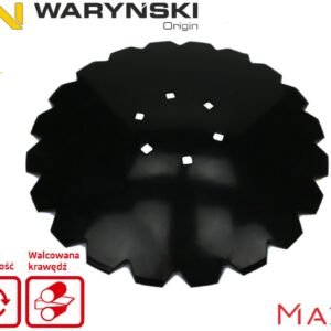Talerz uzębiony Z-20 fi 460 mocowanie 6/120 stal borowa 3.2mm WARYŃSKI MAXX W-5192460/6/120 [W-2460/6/120/3.2]