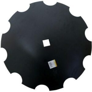 Talerz uzębiony Z-10 fi 610 otwór 40x40 stal borowa 8mm Waryński [W-5197610/42/8]