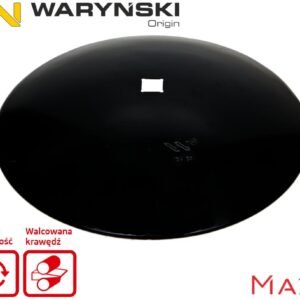 Talerz gładki fi 660 otwór 40x40 stal borowa 6mm WARYŃSKI MAXX W-5195660/42 [W-5660/42/6]