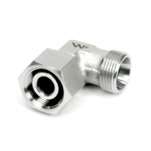 Kolanko hydrauliczne metryczne AB M22x1.5 15L (XEVW) Waryński ( sprzedawane po 50 ) [W-5811151522-50]