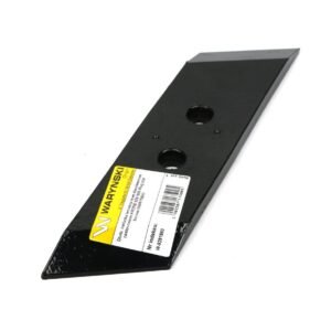 Dłuto. nakładka lemiesza lewe dwuotworowe zastosowanie KRONE 9291990 Pług stal borowa WARYŃSKI [W-9291990]