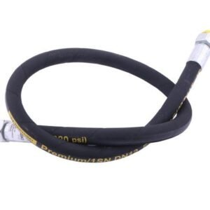 Przewód hydrauliczny 160 bar gwint M22x1.5 prosta stożek/prosta płasko  L-1000mm DN12-1SN 16.0MPa Waryński [W-AA-13-1000/1P]