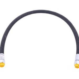 Przewód hydrauliczny 160 bar gwint M22x1.5 prosta płasko/prosta płasko  L-1000mm DN12-1SN 16.0MPa Waryński [W-AA-13-1000PP]