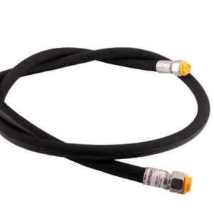 Przewód hydrauliczny 275 bar gwint DKR/DKR 1/2" BSP proste L-2000mm DN12-2SN (C11C11/211/13-2000) 27.5 Mpa [W-AA-13-2000/2CC]