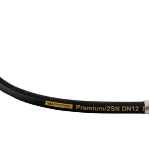 Przewód hydrauliczny 275 bar gwint M22x1.5 proste L-630mm DN12-2SN (AA-13-630; P11P11) 27.5MPa Waryński [W-AA-13-630/2]