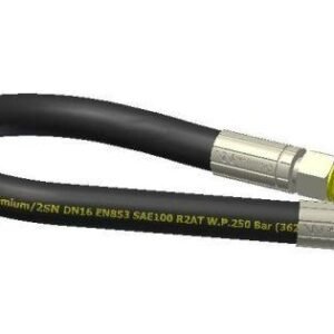 Przewód hydrauliczny 250 bar gwint M27x2 proste L-1800mm DN16-2SN (AA-1800/M27X2/25MPA; P11P11)  Waryński [W-AA-16-1800/2]