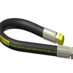 Przewód hydrauliczny 180 bar gwint M18x1.5 proste L-1000mm DN10-1SN (AB-10-1000; P11P21) 18MPa Waryński [W-AB-10-1000/1]