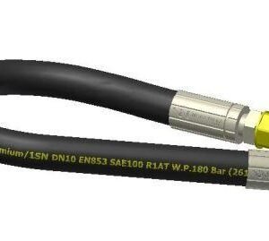 Przewód hydrauliczny gwint M18x1,5 proste L-630mm DN10-1SN (AB-10-630; P11P21) 18MPa Waryński [W-AB-10-630/1]