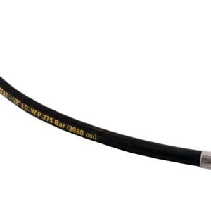 Przewód hydrauliczny 275 bar gwint M22x1.5 proste L-630mm DN12-2SN (AB-13-630; P11P21)  27.5MPa Waryński [W-AB-13-630/2]