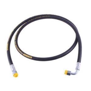 Przewód hydrauliczny 350 bar gwint M16x1.5 prosta/90 stopni (kolanko) L-2000mm DN08-2SN (AK-08-2000; P11P12) 35.0 MPa Waryński [W-AK-08-2000/2]