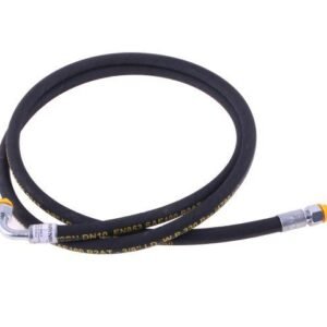 Przewód hydrauliczny 330 bar gwint M18x1.5 prosta/90 stopni L-1000mm DN10-2SN (AK-10-1000; P11P12) 33.0MPa Waryński [W-AK-10-1000/2]