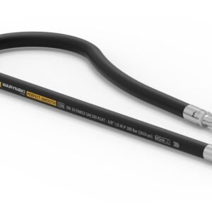 Przewód hydrauliczny gładki z uszczelnieniem - 180 bar gwint M18x1.5 prosta/90 stopni L-700mm DN10-1SN (AK-10-700; P11P12) 18MPa Waryński [W-AK-10-700/1-PS]