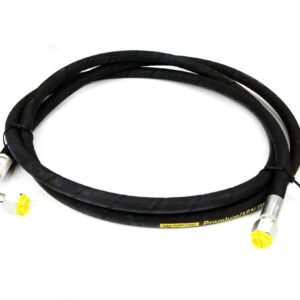 Przewód hydrauliczny 160 bar gwint M22x1.5 prosta/90 stopni L-3500mm DN12-1SN (AK-13-3500; P11P12) 16MPa Waryński [W-AK-13-3500/1]