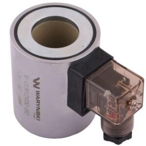 Cewka dzielnika elektrozaworu W-E12DVS6/2-80L. W-E12DVS3/2-80L  12V DC 48W Waryński [W-CEW12VDC-80]