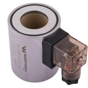 Cewka dzielnika elektrozaworu W-E12DVS6/2-80L. W-E12DVS3/2-80L  24V DC 48W Waryński [W-CEW24VDC-80]