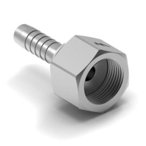 Zakucie hydrauliczne DKL DN10 M22x1.5 uszczelnienie czołowe/płaskie PREMIUM Waryński  ( sprzedawane po 10 ) [W-DKL-10-15LP-PS]