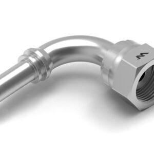 Zakucie hydrauliczne DKR90 DN13 3/8"-19 PREMIUM Waryński ( sprzedawane po 5 ) [W-DKR90-12-3/8-PS]