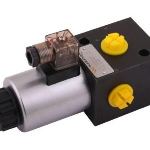 Elektrozawór 3-drogowy elektromagnetyczny kontroli 3/2 W-E12DVS3/2-80L G1/2" 80L (24V DC) Waryński [W-E12DVS3/2-8024]